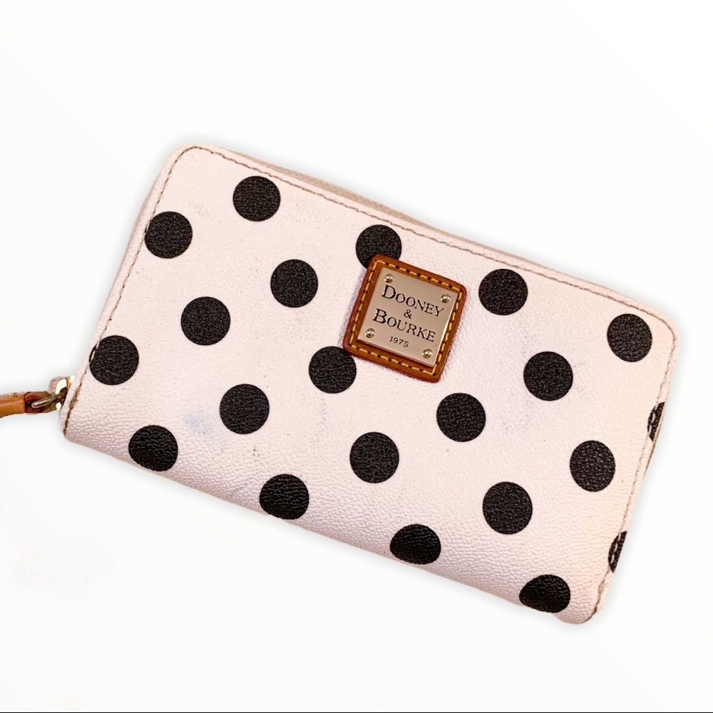 Dooney & Bourke Polka Dot Wallet